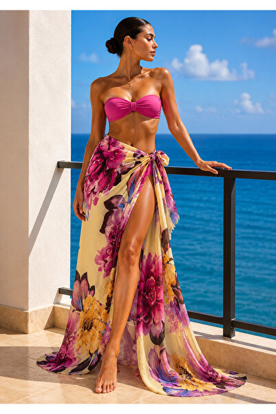laviyonsa Long Chiffon Summer Beach Pareo 160*110