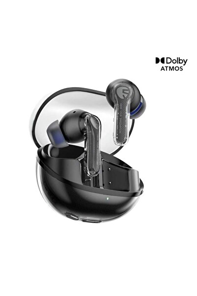 SoundPEATS Clear In-Ear True Wireless Earbuds, Black
