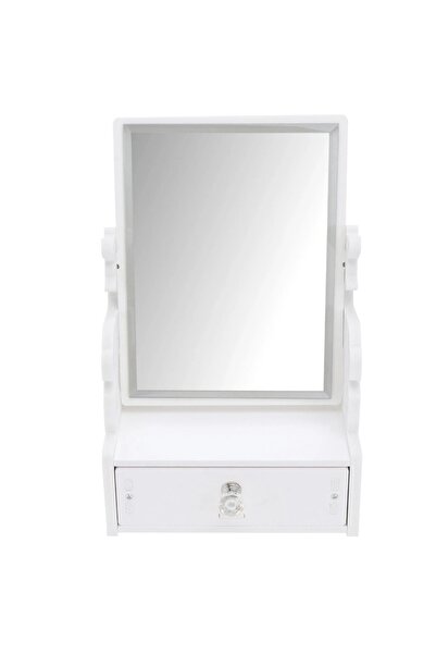 PUFO Makeup mirror with drawer for storing makeup accessories, cosmetics and ...