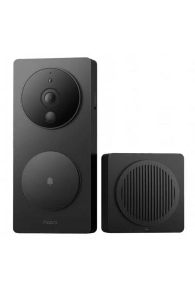 Aqara Smart Video Doorbell G4 Wireless with Chime, Black