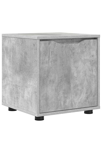 vidaxl Dulap de Baie Gri din beton 40,5 x 40 x 44 cm Lemn compozit