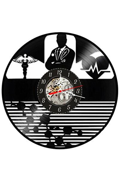 OEM Декоративен стенен часовник, ръчно изработен от винилова плоча, с тема  "...