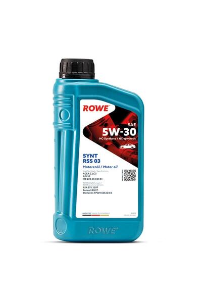 ROWE ХайТек Синт RSS 5W30 моторно масло за леки автомобили 1л