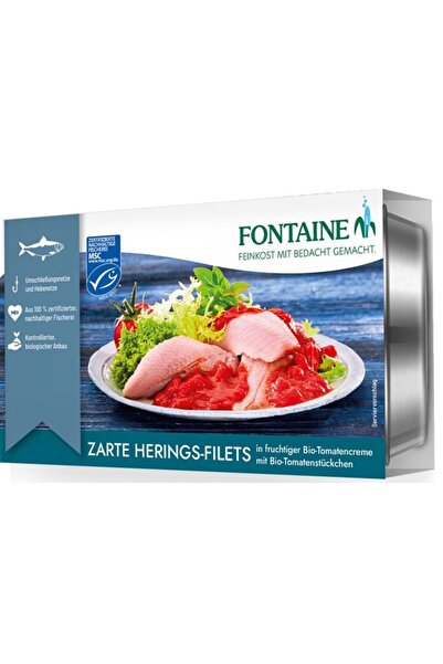 Fontaine File fraged de hering in sos de rosii, 200g