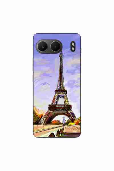 OEM Husa compatibila cu OnePlus Nord 4 Silicon Gel Tpu Model Desen Turnul Eiffel