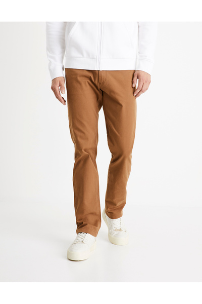CELIO Pantaloni chino drepți din twill Tohenri
