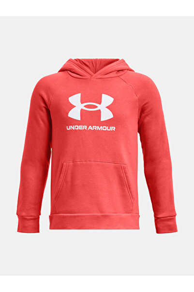 Under Armour Mikina UA Rival Fleece BL Hoodie-RED