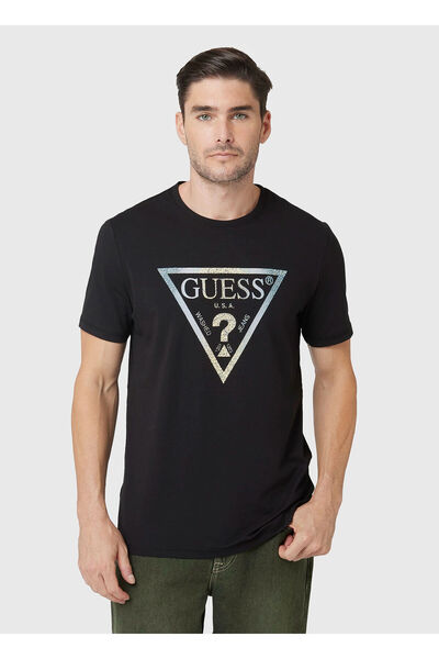 Guess Üçgen Logolu T-Shirt M4BI35J1314