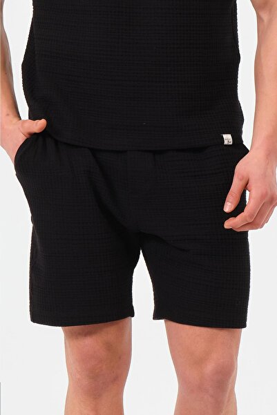 Hawaii Beach Black 100% Cotton Breathable Fabric Comfortable Fit Elastic Wais...