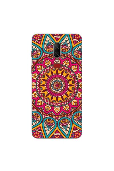 OEM Husa compatibila cu OnePlus 6 Silicon Gel Tpu Model Vibrant Mandala