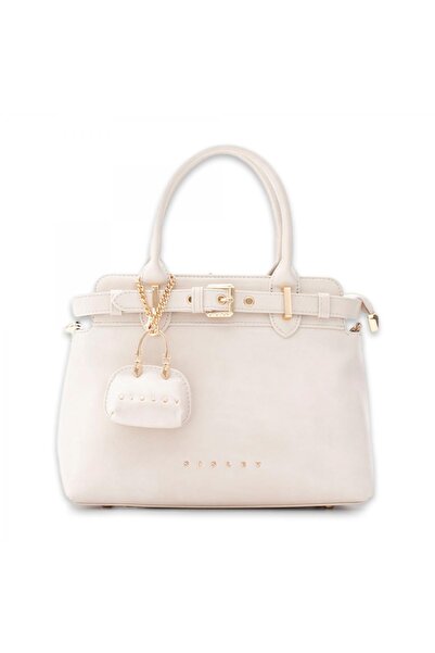 Sisley Sly_352 21X28X12 El Beyaz Kadın Çanta