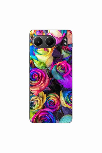 OEM Husa compatibila cu OnePlus Nord 4 Silicon Gel Tpu Model Trandafiri Colorati