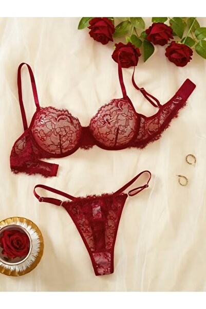 Generic 2pcs Women'S Lingerie Set -Medium Support, No Padding, Perfect for Ad...