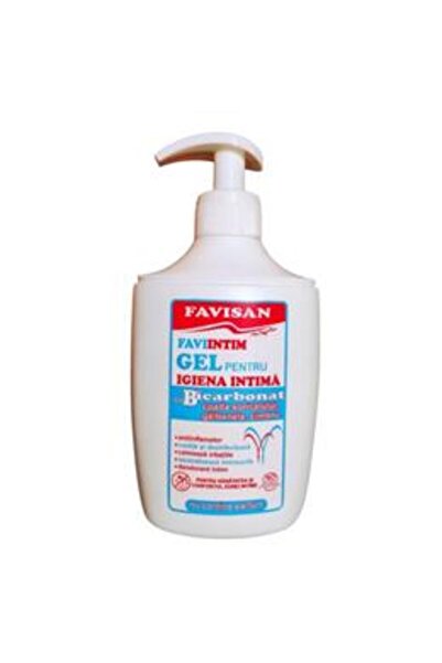 Favisan Gel pentru Igiena Intima cu Bicarbonat Faviintim Favisan, 300 ml