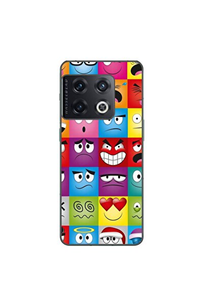 OEM Case compatible with OnePlus 10 Pro Silicone Gel Tpu Pattern Funny Faces