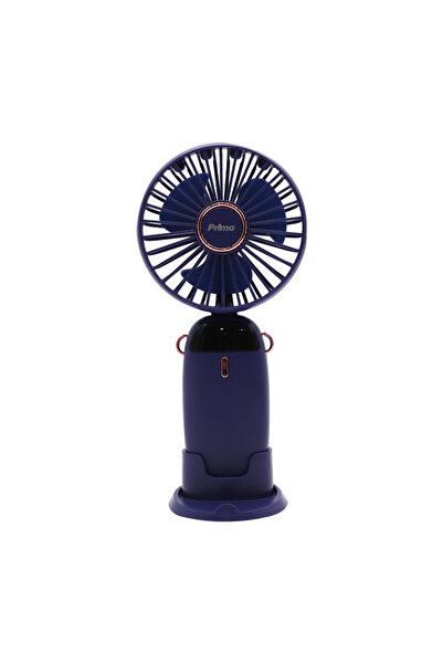 Primo Ανεμιστήρας Mini PRMF-80696 3.5'' 9cm Μπλέ Επαναφορτιζόμενος