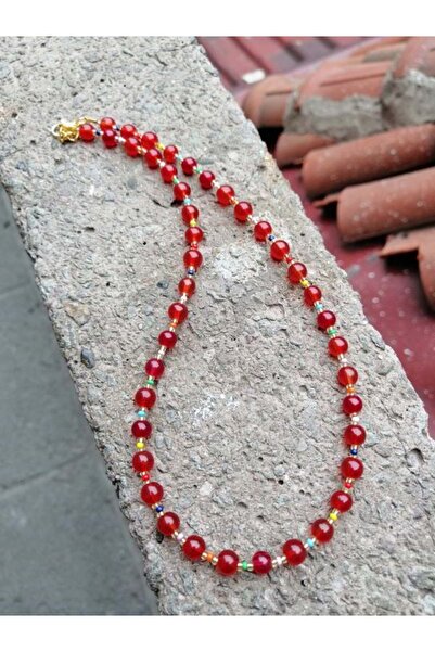Bozhi Necklace Glass Beads Minimal Elegance