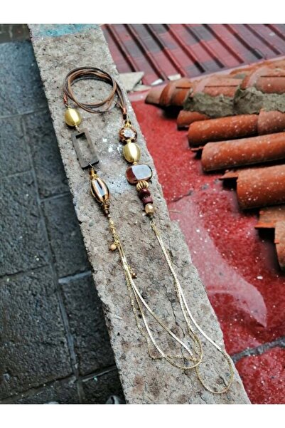 Bozhi Necklace Glass Beads Minimal Elegance