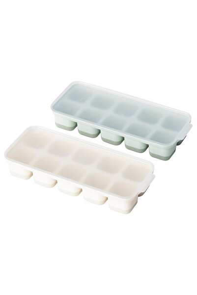 IKEA SPJUTROCKA Ice cube tray with lid, mixed colours
