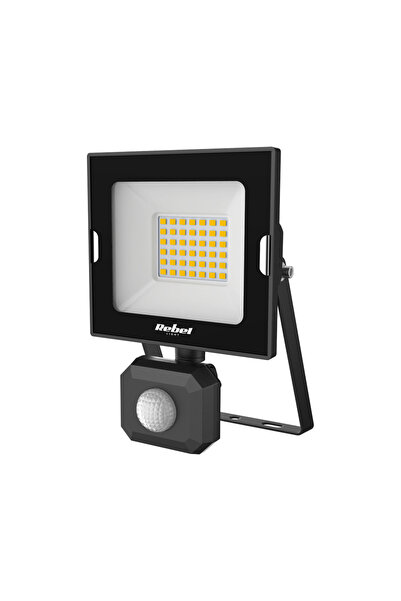 Rebel Reflector LED URZ3615, cu senzor de miscare 30 W, 4000 k, 2550 lm, IP44