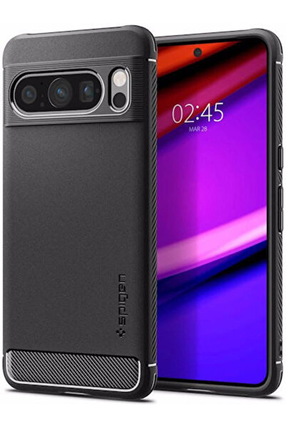Spigen Back Cover Silicone 2mm Black (Google Pixel 8 Pro) Code: ACS06314