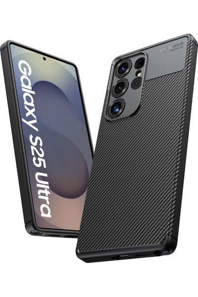 Other Ancus Μαύρη Θήκη Πλάτης Σιλικόνης για Galaxy S25 Ultra Κωδικός: 50822-OC
