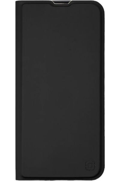OBAL:ME Smoothtouch Δερμάτινο Μαύρο Πίσω Κάλυμμα (Galaxy A56)