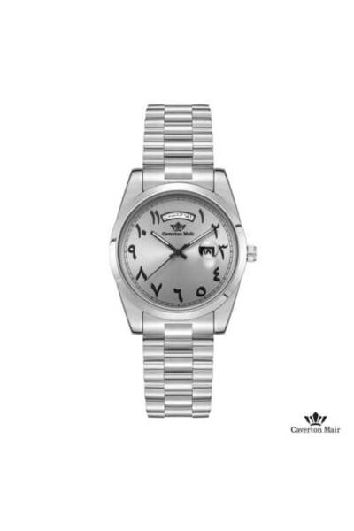 Clarity Men's Steel Watch with Design