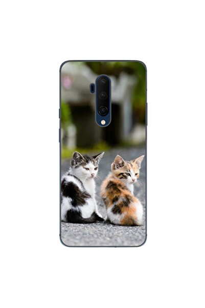 OEM Husa compatibila cu OnePlus 7T Pro Silicon Gel Tpu Model Kitties