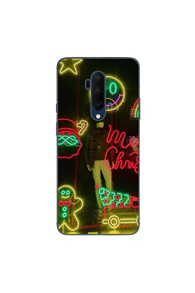 OEM Husa compatibila cu OnePlus 7T Pro Silicon Gel Tpu Model Craciun Vitrina ...