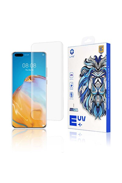 Lito - 3D UV Γυαλί - Huawei P40 Pro / P40 Pro Plus - Διάφανο