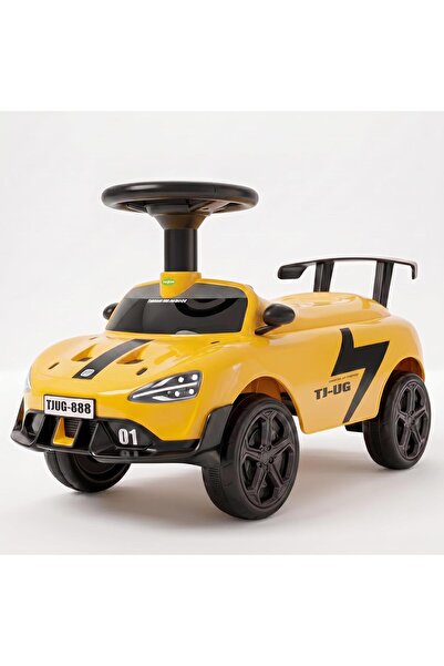 BAYBEE Asphalt Baby Ride On Car for Kids | Kids Push Car with LED Lights, Mus...