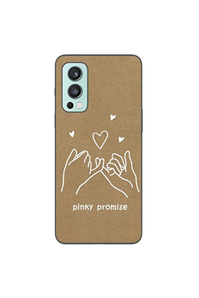 OEM Husa compatibila cu OnePlus Nord 2 Silicon Gel Tpu Model BFF Pinky Promise