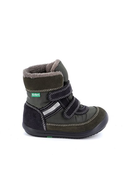 Kickers Παιδική Μπότα για Αγόρι Kimbak Χρώματος Πράσινο 878582-10 63