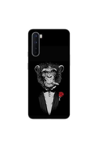 OEM Husa compatibila cu OnePlus Nord Silicon Gel Tpu Model Cigar Monkey