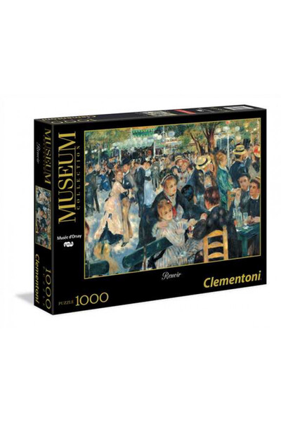 AS COMPANY Clementoni Παζλ 1000 Τεμ. Museum Collection Χορός Renoir - Bal Du ...