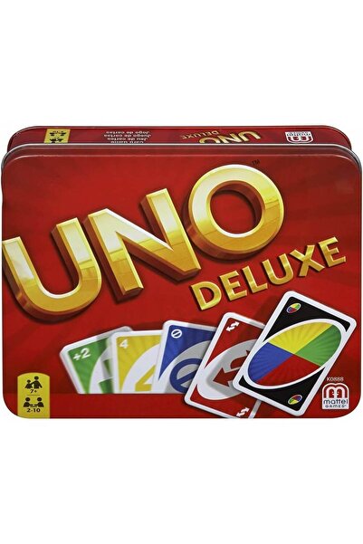 mattel Uno Deluxe Παιχνίδι Καρτών K0888