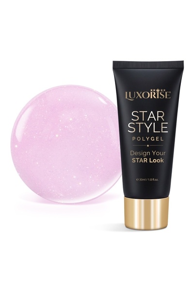 LUXORISE Polygel STAR STYLE - STAR PINK Collection, Sheer Bloom, 30ml