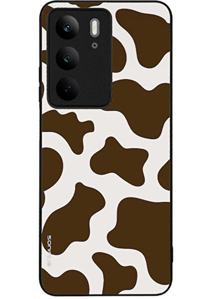 Other Σειρά Sonique Animal Print Realme C75 4G Θήκη Αγελάδα 02