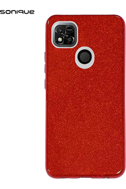Other Σονίκ Λαμπερή Πίσω Θήκη Σιλικόνης Κόκκινη (Redmi 10A)