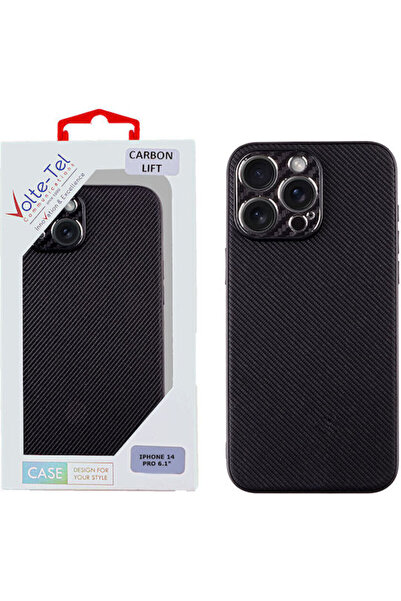 Other Volte-Tel Carbon Lift Back Cover Σιλικόνης Μαύρο (iPhone 14 Pro) Κωδικό...