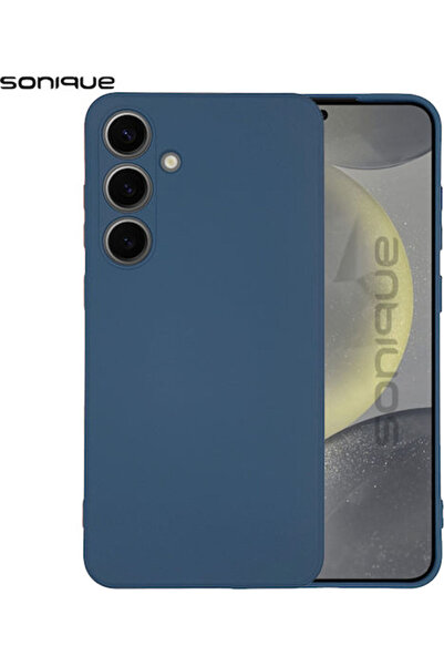 Other Sonique Back Cover Silicone / Fabric Navy Blue (Galaxy S24+)