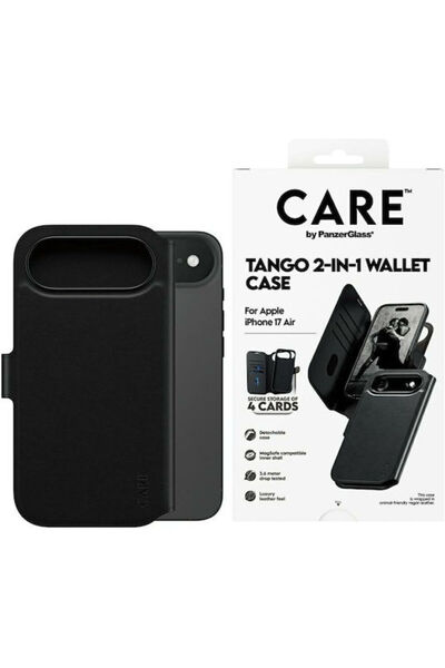 Panzer Glass PanzerGlass Care Wallet Πλαστικό / Δερμάτινο Μαύρο (iPhone Air) ...