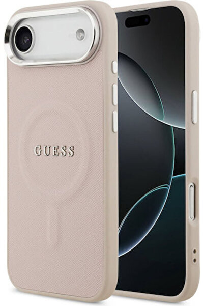 Guess Θήκη Πλάτης Pu Saffiano Δερμάτινη Ροζ (iPhone Air) Κωδικός: GUHMP17MPSA...