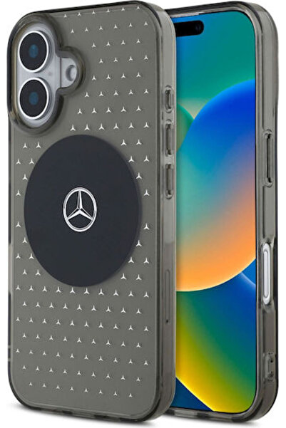Mercedes Benz Μερσεντές Θήκη Magsafe PC TPU με Σχέδιο Αστέρια για iPhone 16 P...