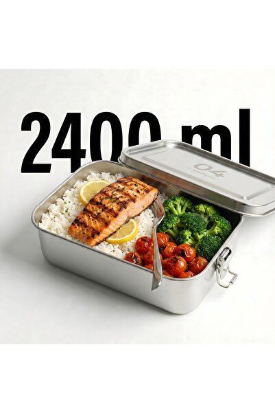 GRITUAL 304 Stainless Steel Casserole 2400ml: Zero Microplastics, 100% Leakpr...