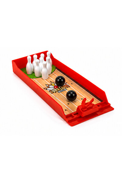 JPT Set mini de bowling de birou cu lansator