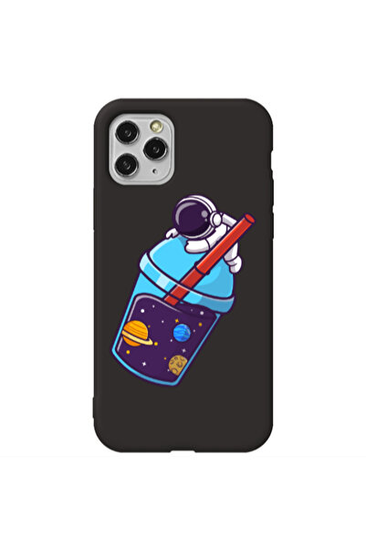 Other Apple iPhone 11 Pro Longing in space Black Colored Silicone TPU Θήκη