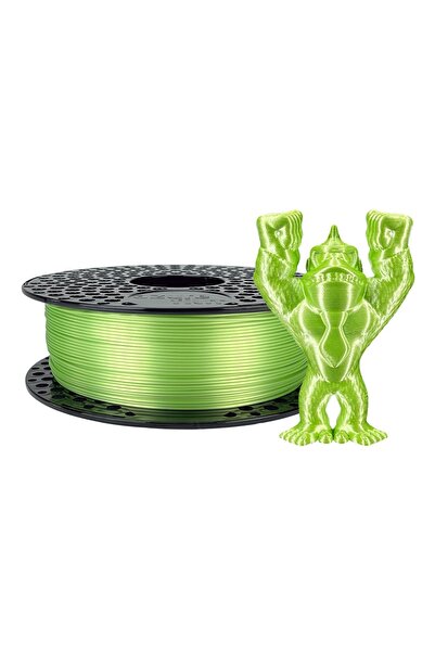 AZUREFILM Filament Pla Silk Pistachio Green ( verde ) 1.75 mm 1 KG