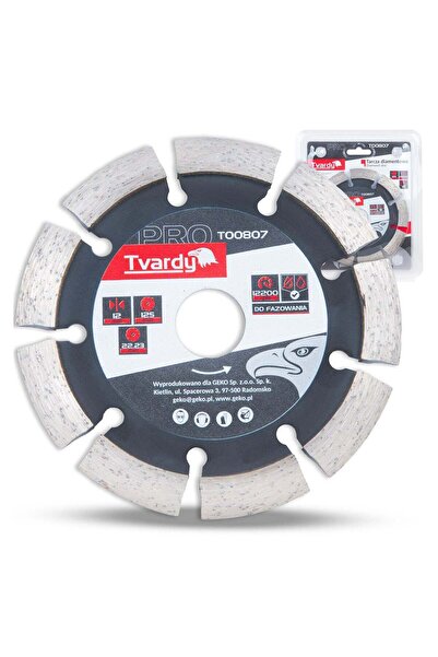 GEKO DISC DIAMANTAT SEGMENTAT 125x12x22.23MM TVARDY